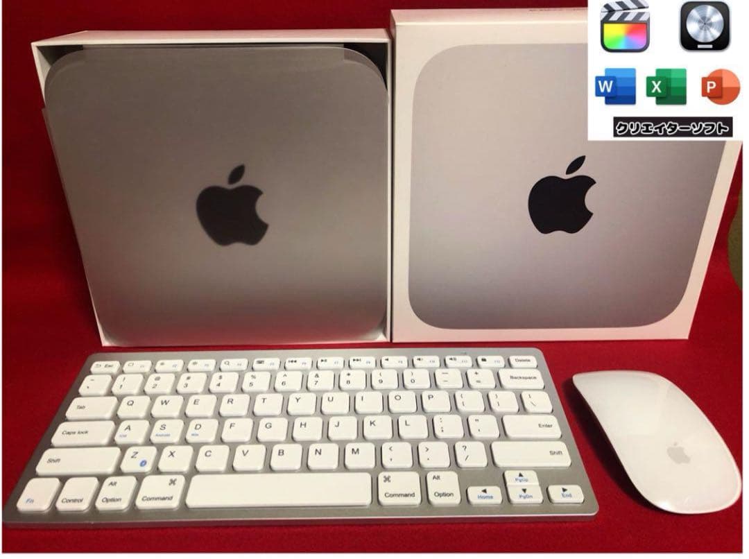 MacMini M1 8/512GB マウスキーボードセット