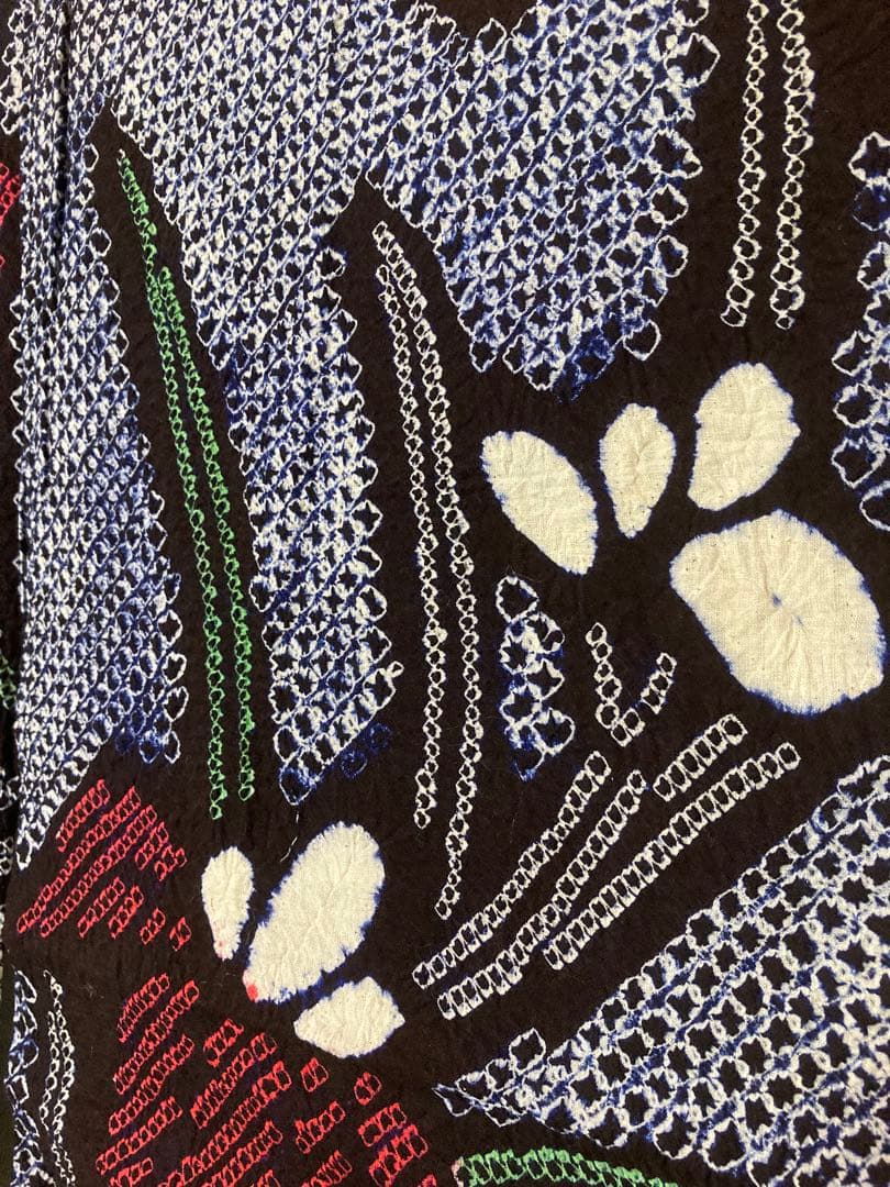 有松絞り　絞り浴衣　③