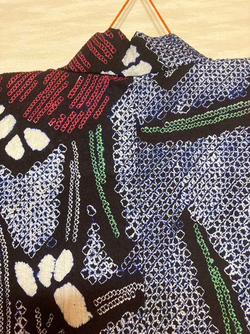 有松絞り　絞り浴衣　③