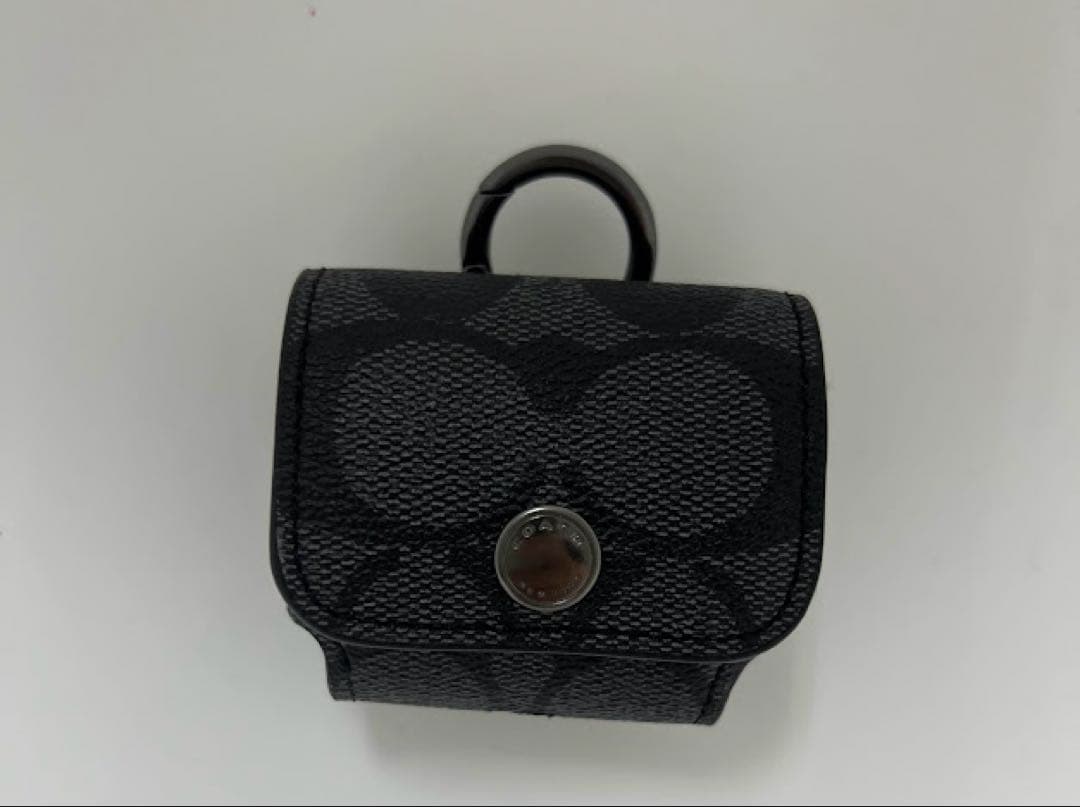 コーチ COACH AirPodsケース ケース シグネチャー キャンバス