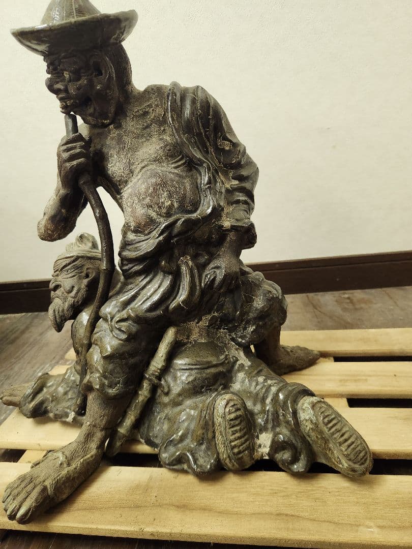 レア品唐津焼中野陶痴窯　韓信の股くぐり