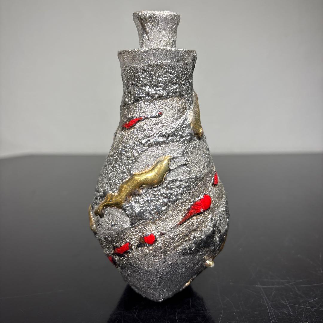 真作　市川透　徳利