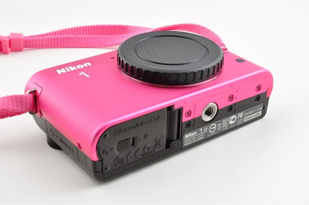 【ショット数4066回 / 美品】 Nikon 1 J2 ピンク ミラーレス