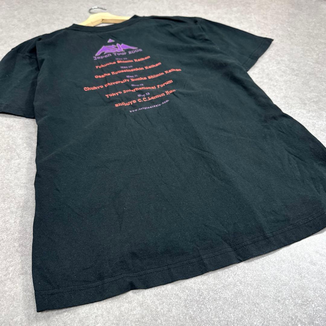 00s ASIA バンドTシャツ Japan Tour 2008 当時物 XL