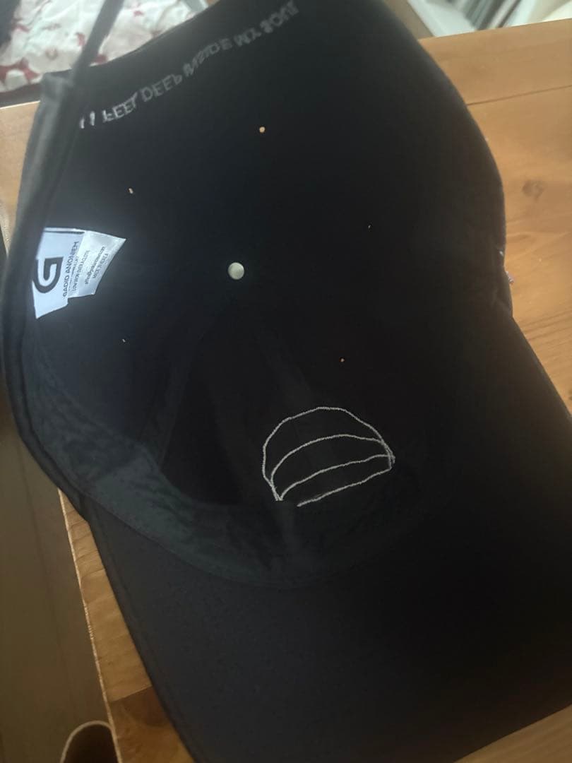 GADIDANONIEM JUDE/BLACK CAP 刺繍キャップ