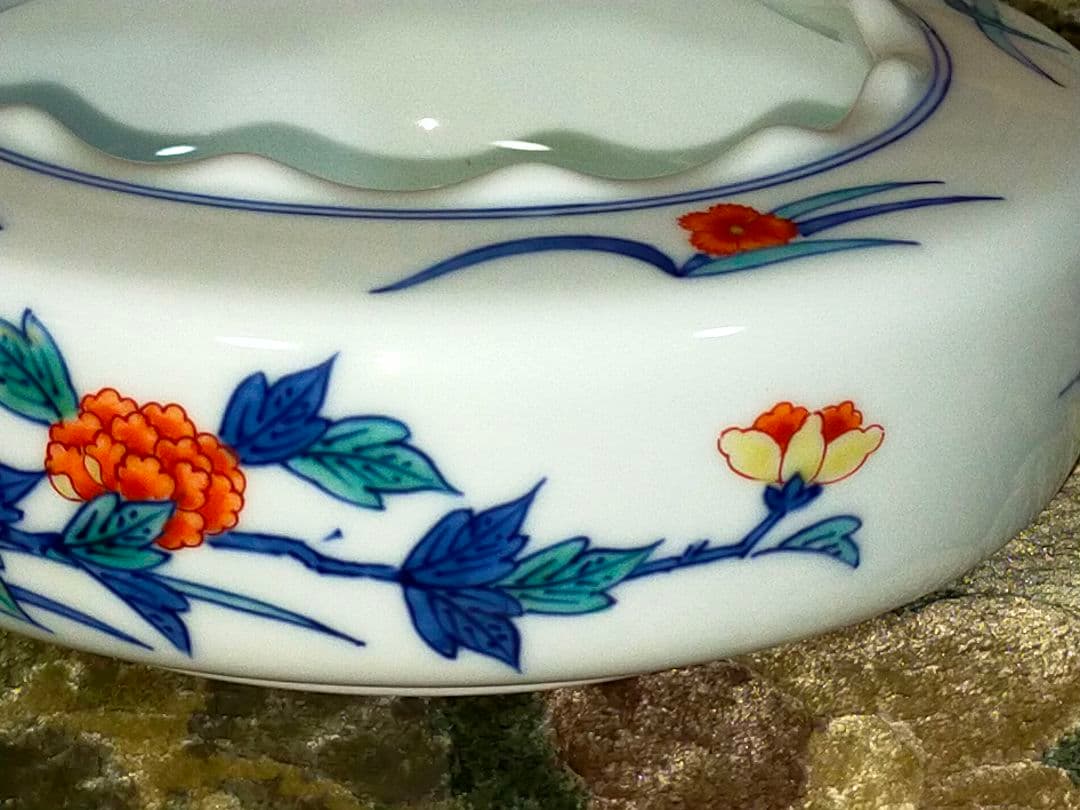 ♥新品♥　人間国宝　♥　今泉今右衛門　♥　灰皿