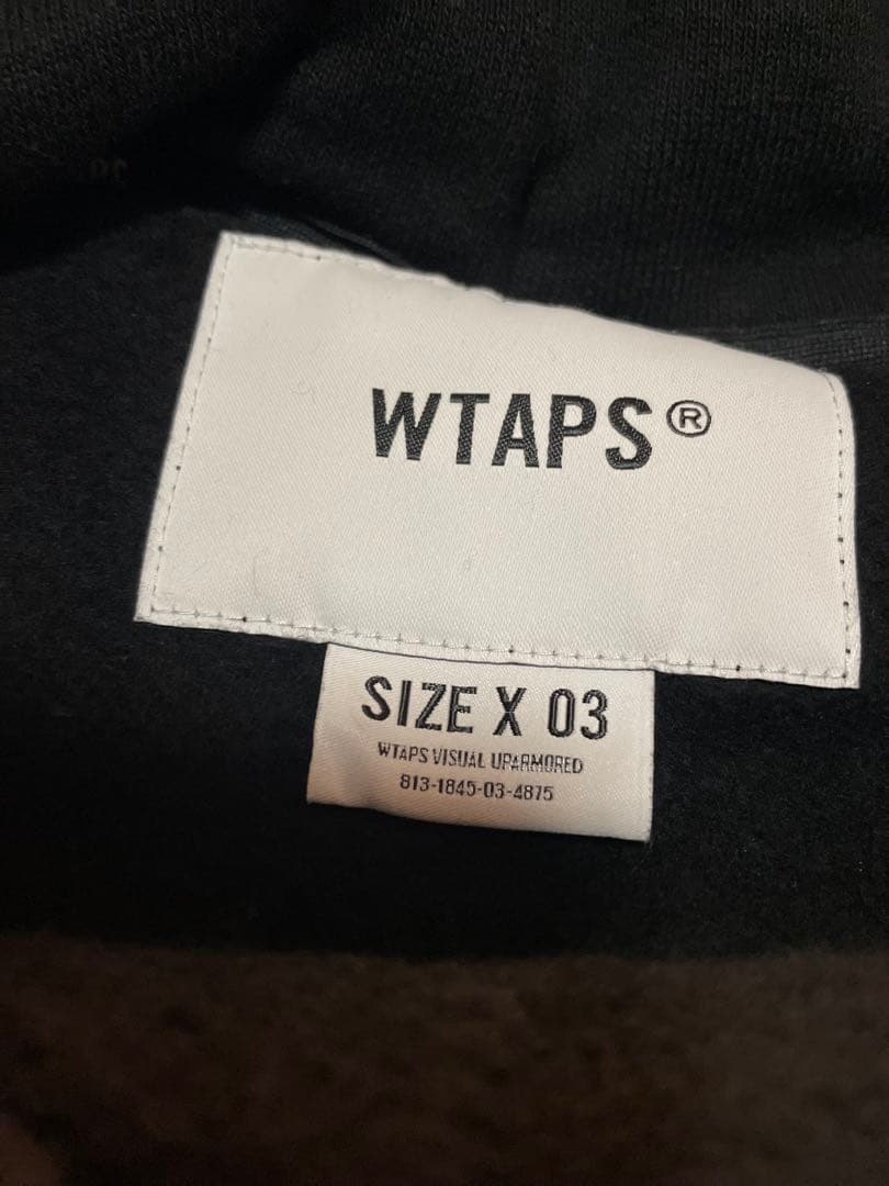 WTAPS EX44_COLLECTION ブラックパーカー