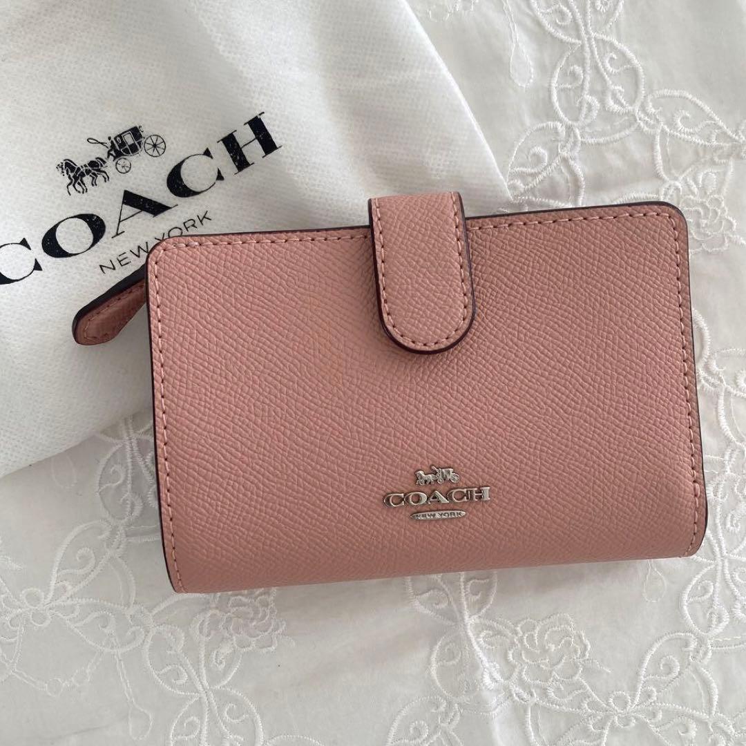 （専用出品）　COACH　コーチ　二つ折り　財布 保存袋付き