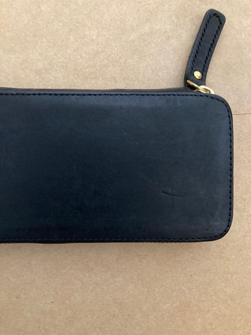 【最終値下げ】Bahagia&Craft ブラック プエブロ　ラウンドジップ型