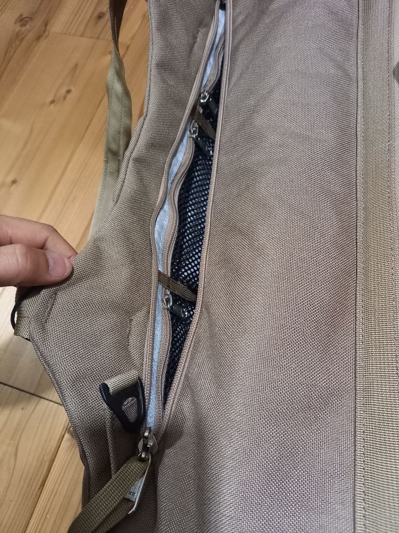 最終値下げ　新品未使用 BACH DR. DUFFEL 40L　サンドベージュ