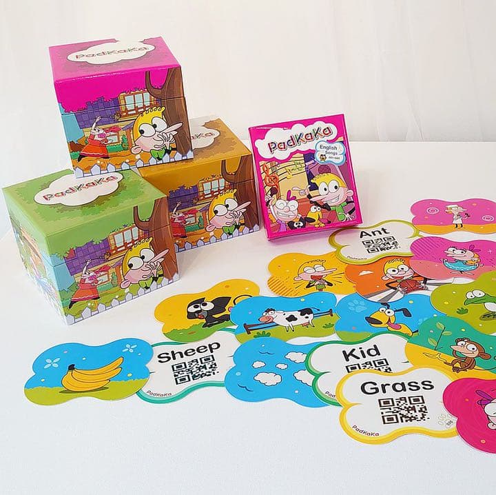 単語カード　幼児・子ども用　英語教材『PadKaKa（パッドカカ）』新品！