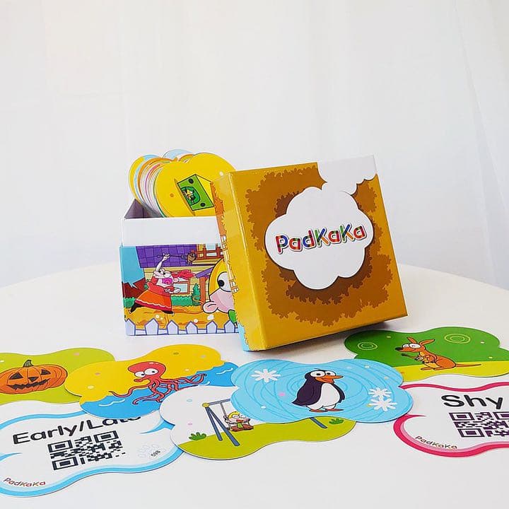 単語カード　幼児・子ども用　英語教材『PadKaKa（パッドカカ）』新品！