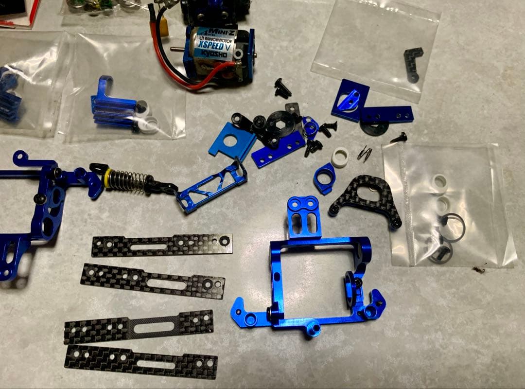 Kyosho Mini-Z アルミ　カーボン　パーツ　ミニッツ 京商