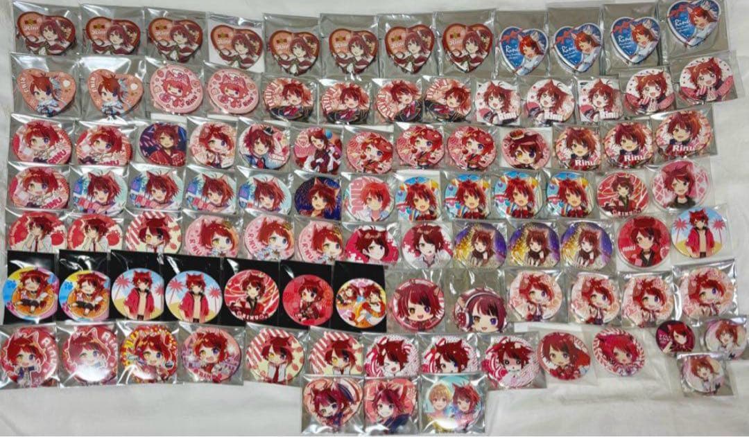 すとぷり 莉犬くん 缶バッジ 96個 まとめ売り