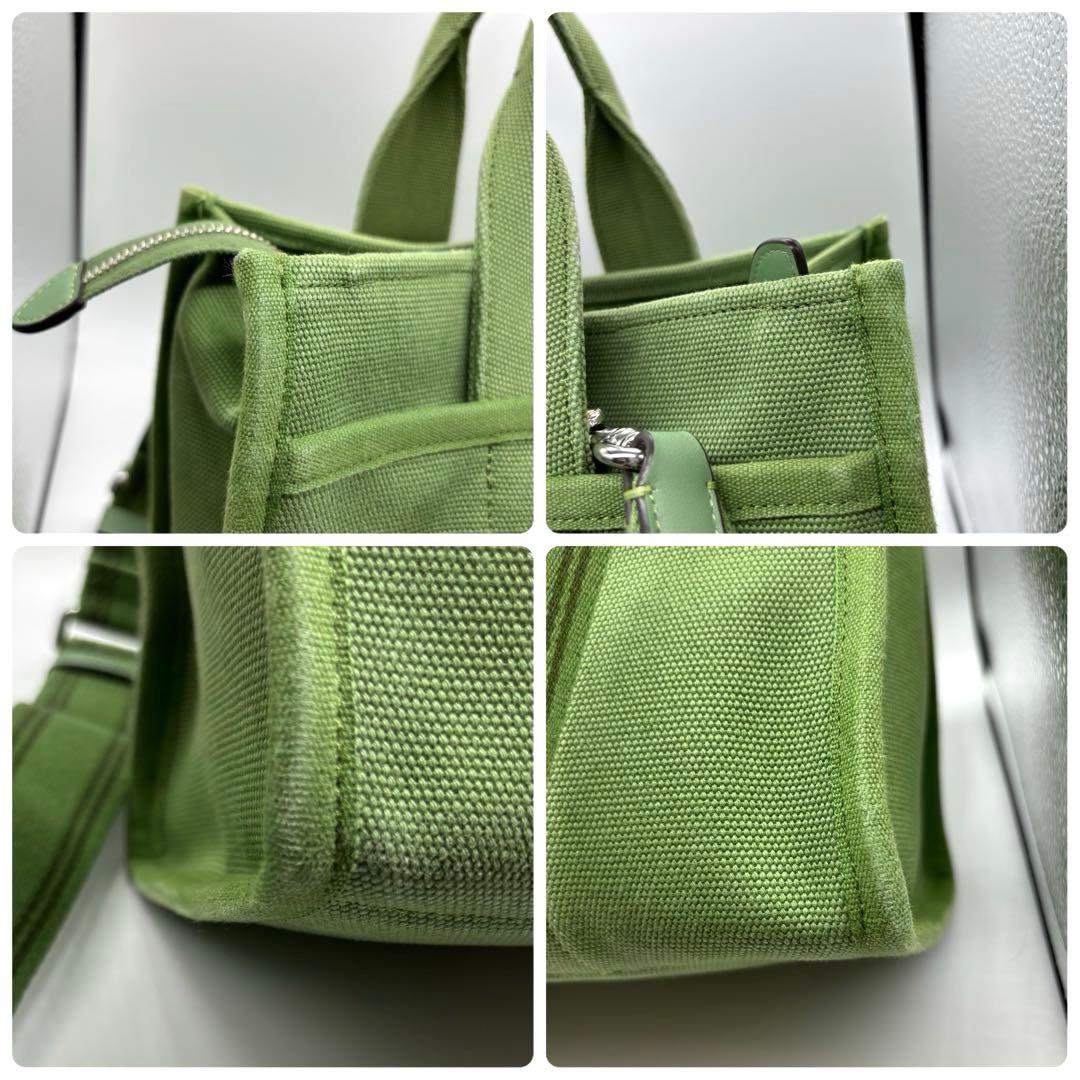 希少 ✨コーチ トートバッグ ショルダーバッグ カーゴトート 34 緑