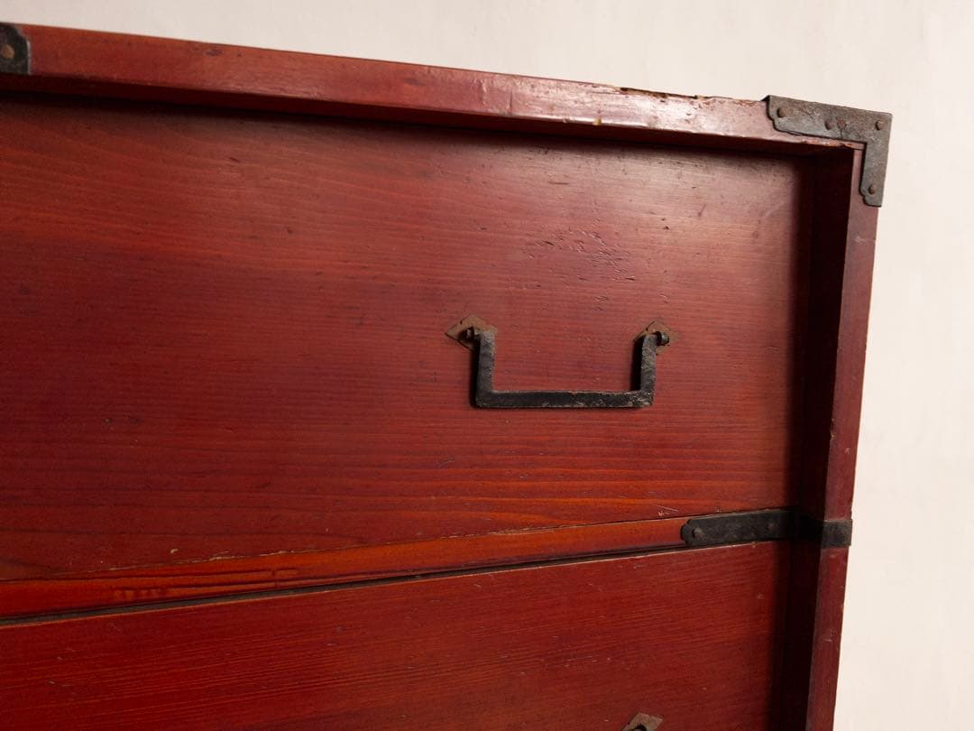 和箪笥　4段　古道具　古家具　和家具　ビンテージ　アンティーク　レトロ