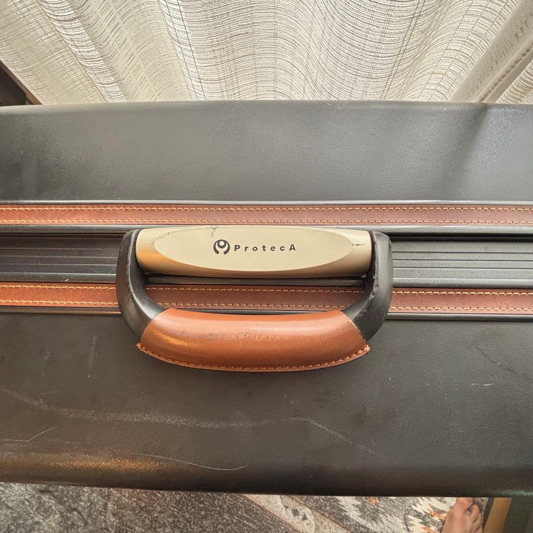 ProtecA プロテカ　TSA スーツケース キャリーケース　黒　大型　レザー