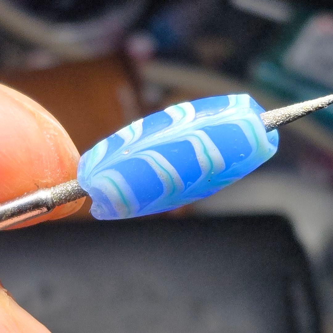 超稀少　美品　パールブルーバイオレットフェザー　goro's等のカスタムに　1