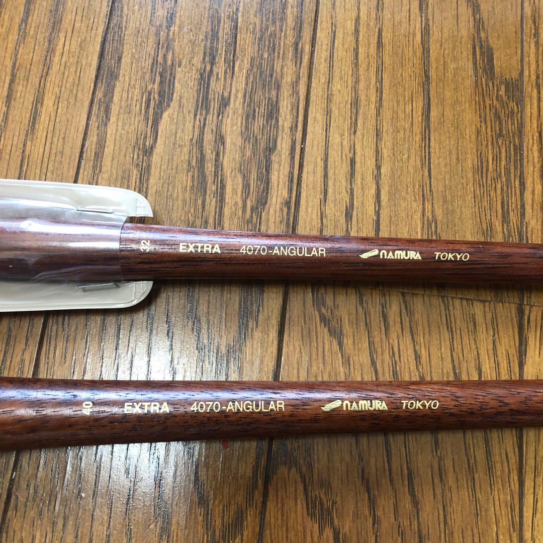 名村油彩筆25本ラファエル・レンブラント・刷毛【34本セット】オイル3本セット