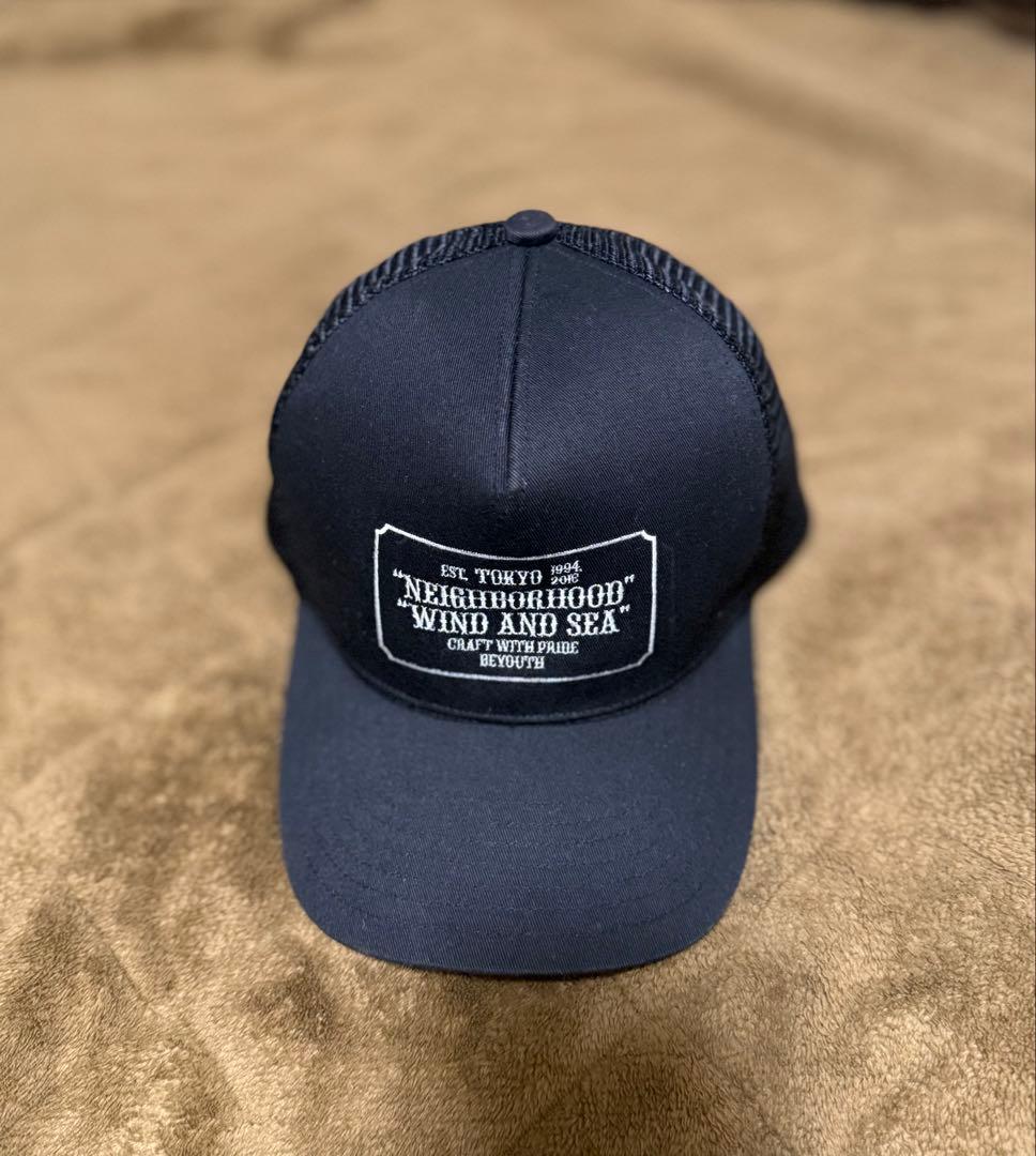 【本日限定値下げ】NEIGHBORHOOD×WIND AND SEA キャップ