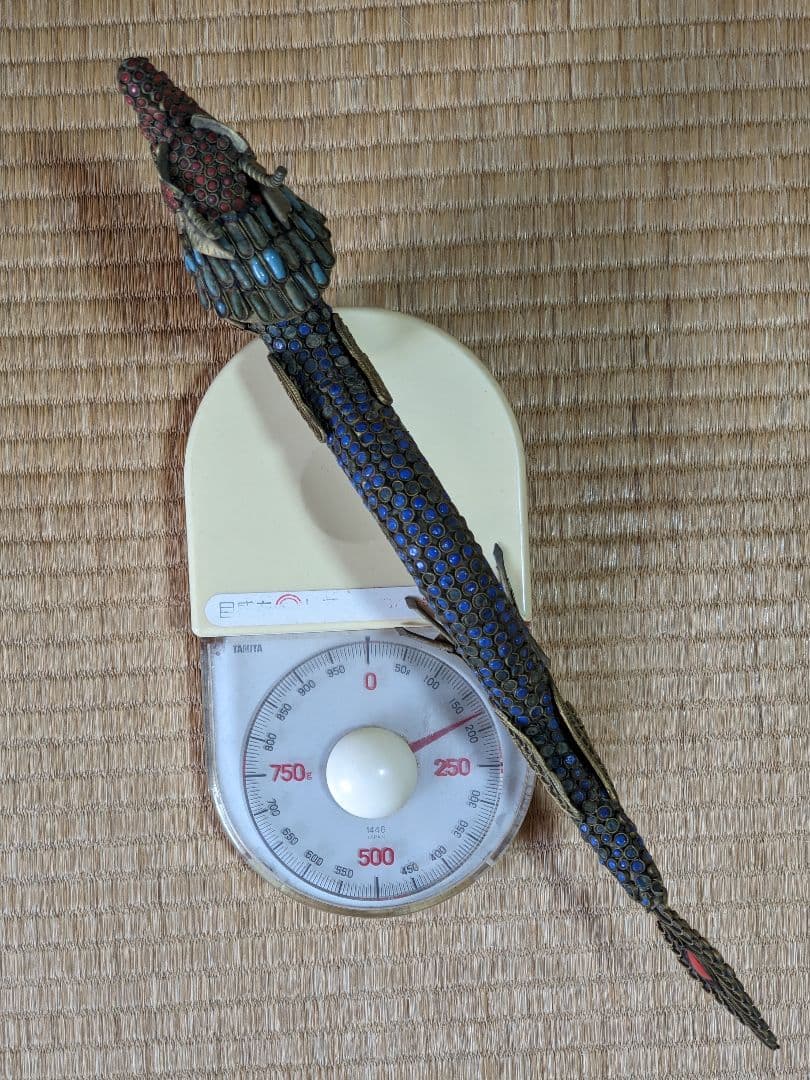 ♦中国 景泰藍？琺瑯彩 龍 置物飾り 七宝焼 古玩 古美術品 美術品 骨董品