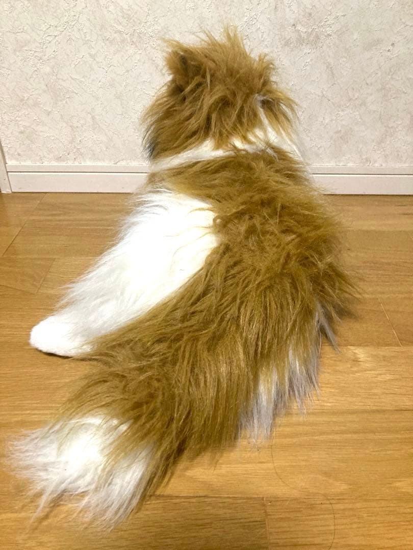 希少 90年代 ビンテージ イヌ コリー ワンちゃん ぬいぐるみ レトロ 当時物