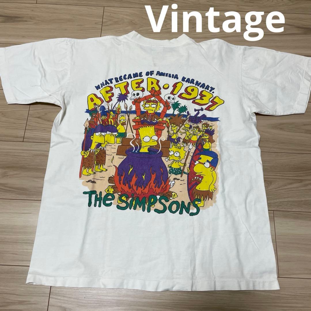シンプソンズ　ビンテージTシャツ　80s 90s the simpsons