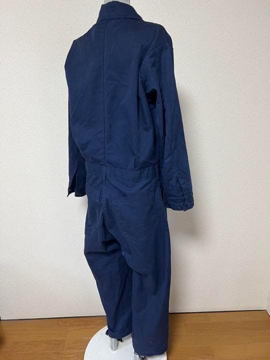 米軍 実物 ユーティリティ カバーオール 紺