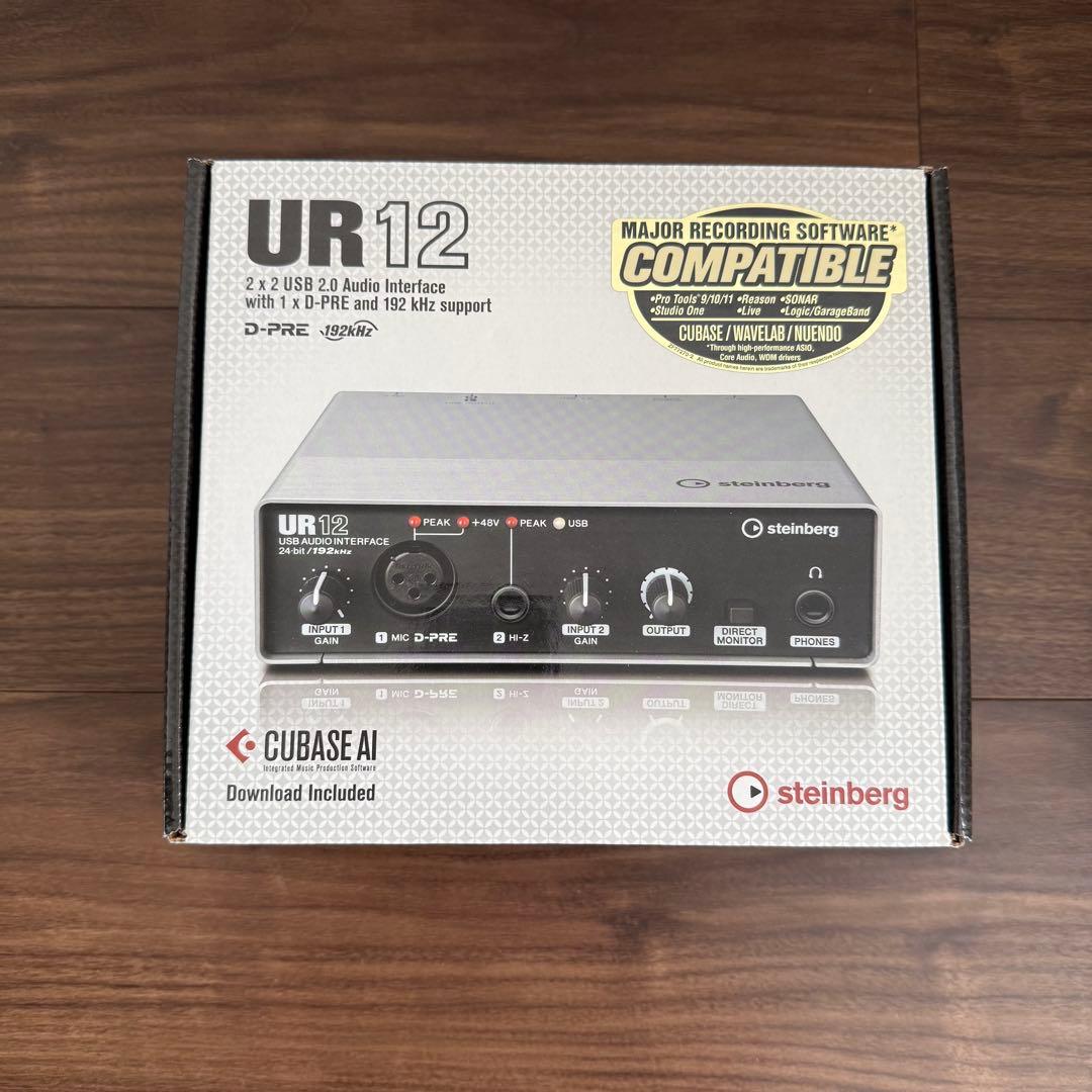 Steinberg UR12 USBオーディオインターフェイス