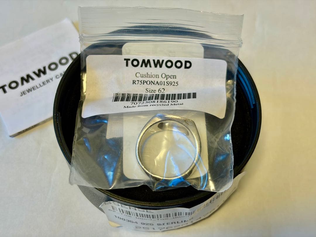 TOMWOOD クッションオープンリング62号 (日本22号) 正規店購入