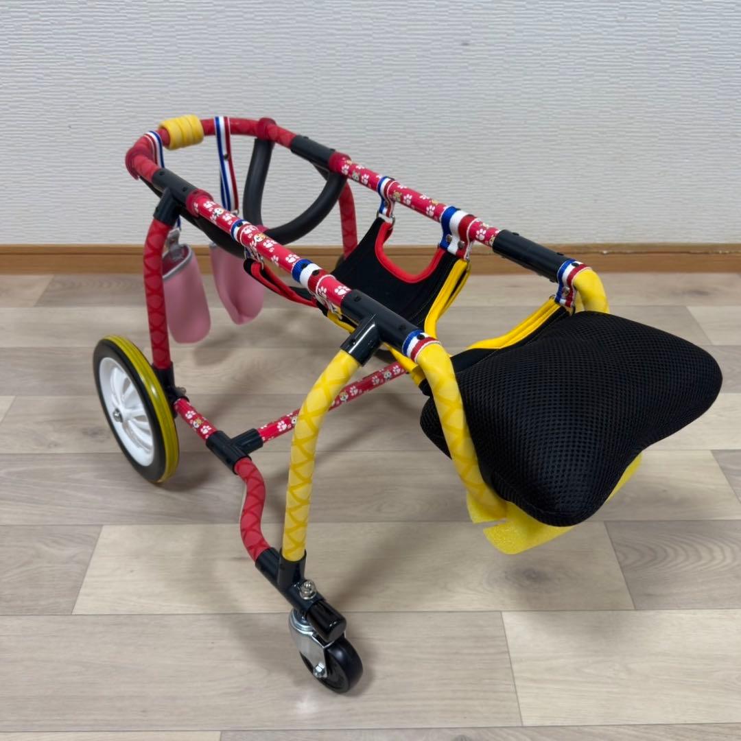 【高強度／超軽量】犬用車椅子 柴犬 四輪車