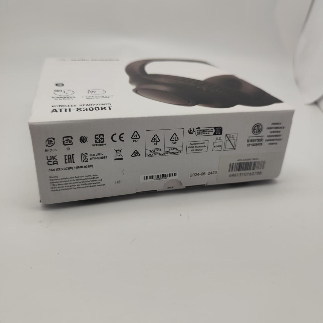 Audio-Technica ワイヤレスヘッドホン ノイズキャンセリング 黒