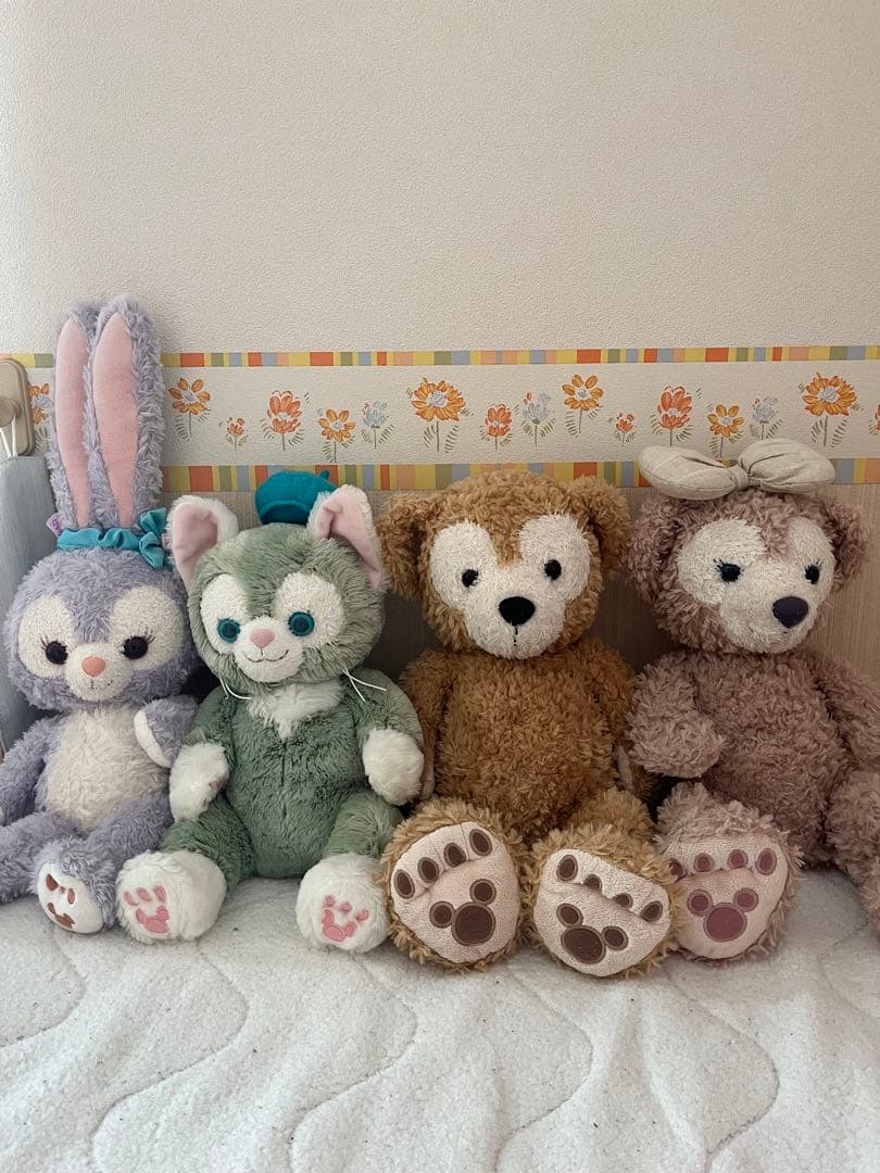 ダッフィー＆フレンズ ぬいぐるみ ダッフィー ステラルー ジェラートー二 人形