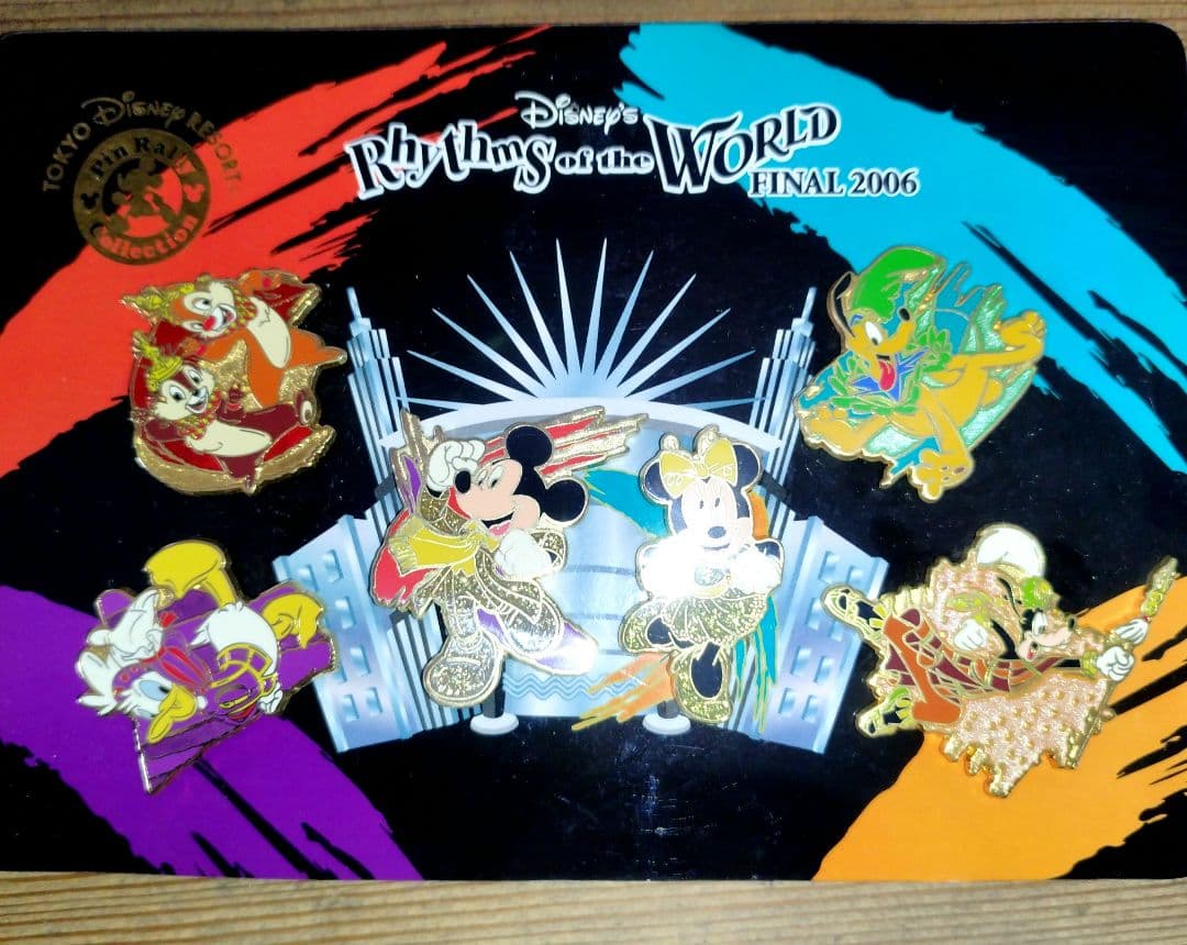 ディズニー　Rhythms of the WORLD FlNAL 2006　ピン