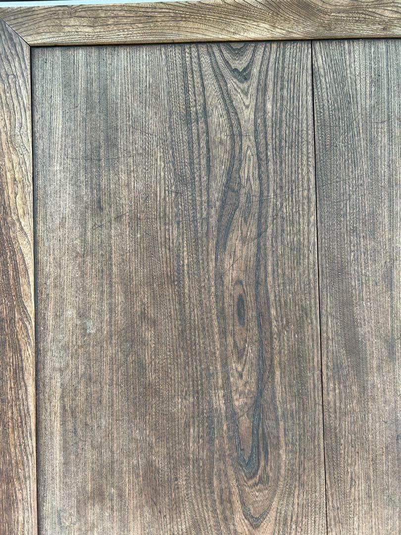 昭和レトロ アンティーク 古家具 無垢材欅材 大型座卓 センターテーブル