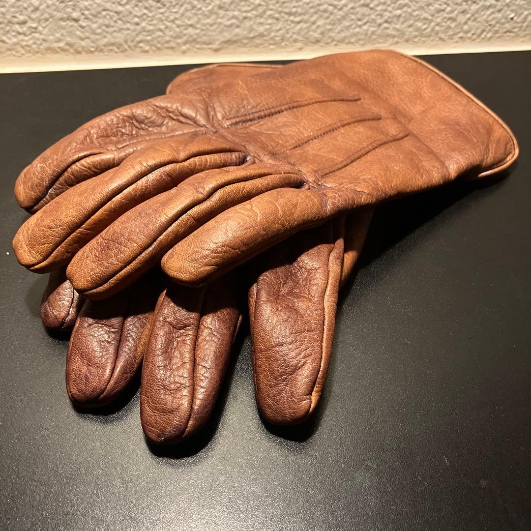 G*8様 moto/motor/レザーグローブ/カシミア