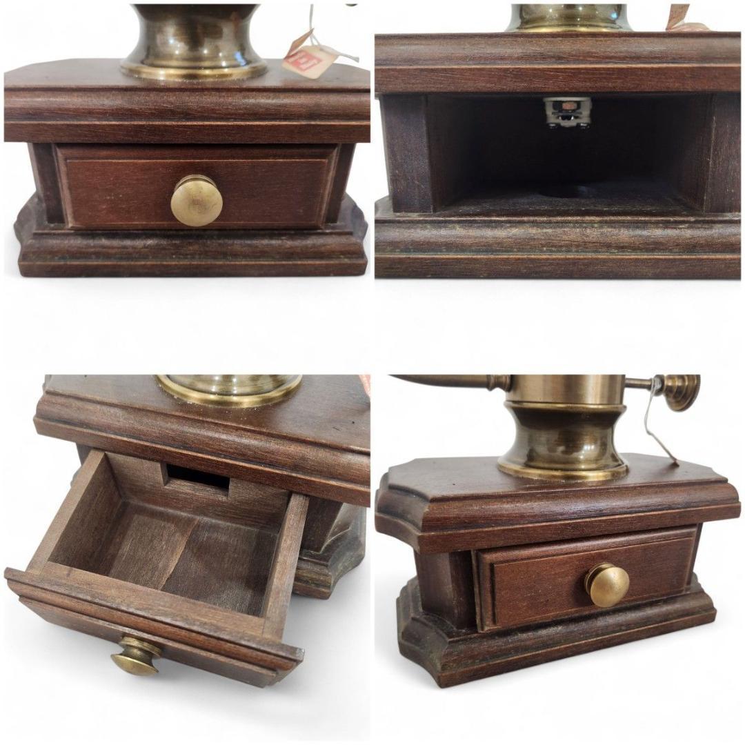 美品 vintage Made in Italy 卓上ランプ 薔薇 小物入れ付き