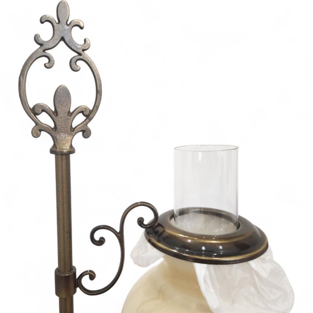 美品 vintage Made in Italy 卓上ランプ 薔薇 小物入れ付き