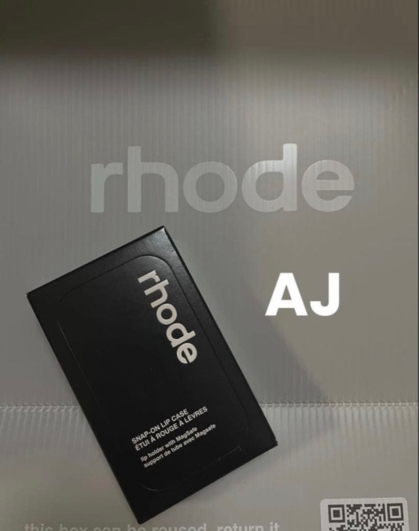 rhode snap-on lip case BLACK 残り２点