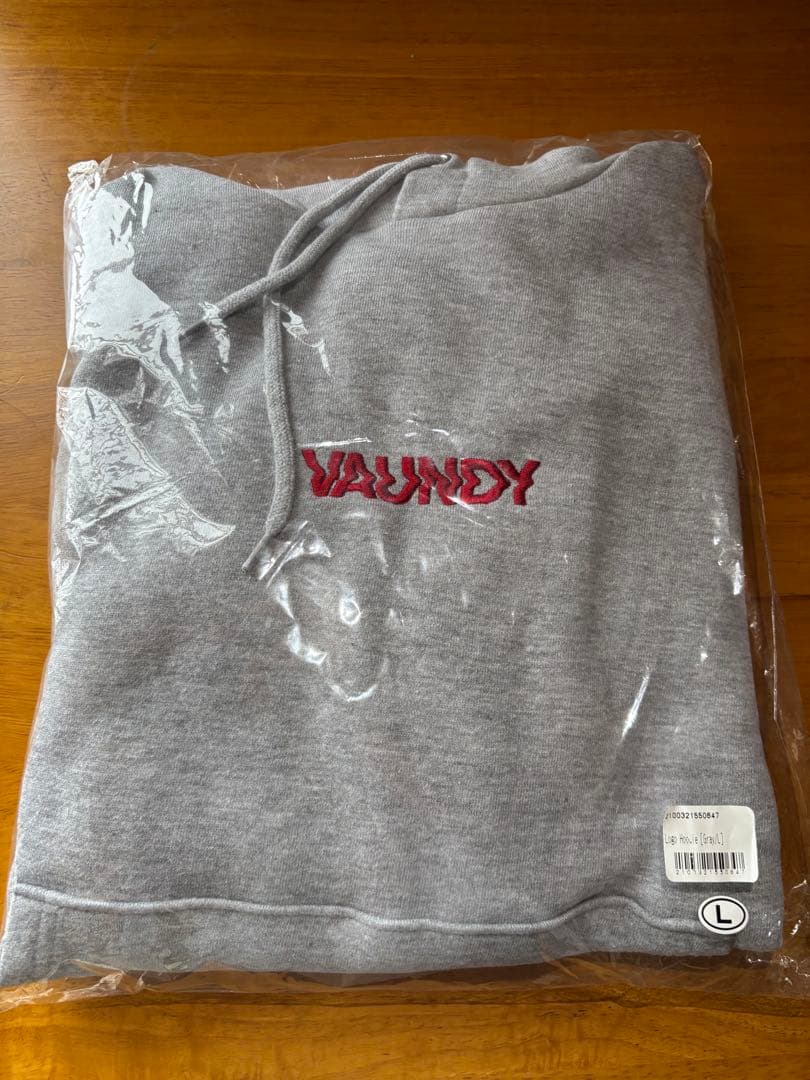 Vaundy ロゴ パーカー Lサイズ グレー