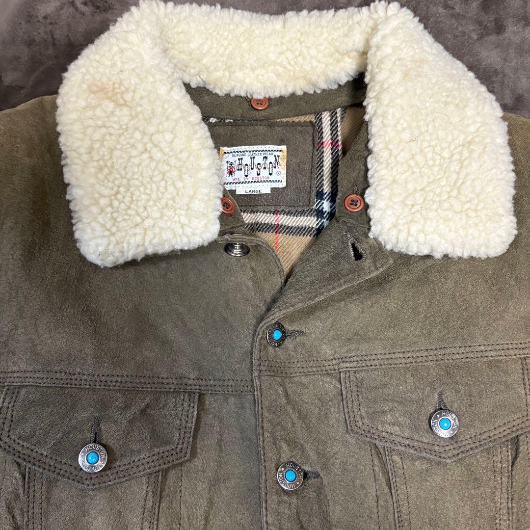 HOUSTON スエードジャケット 90's