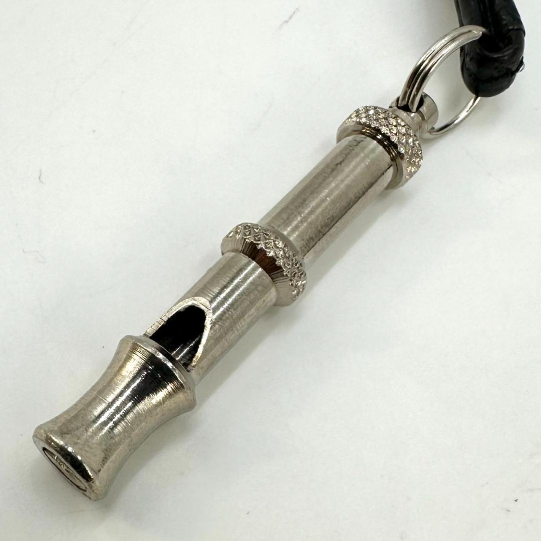 美品★HERMES エルメス ネックレス シフレ 超音波 ドッグホイッスル