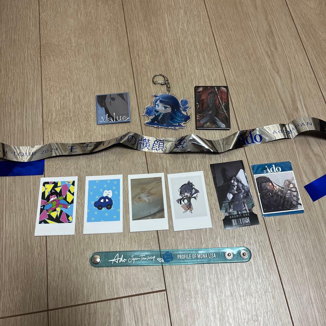 Adoモナリザの横顔 銀テとグッズ モナ横VIP特典未開封