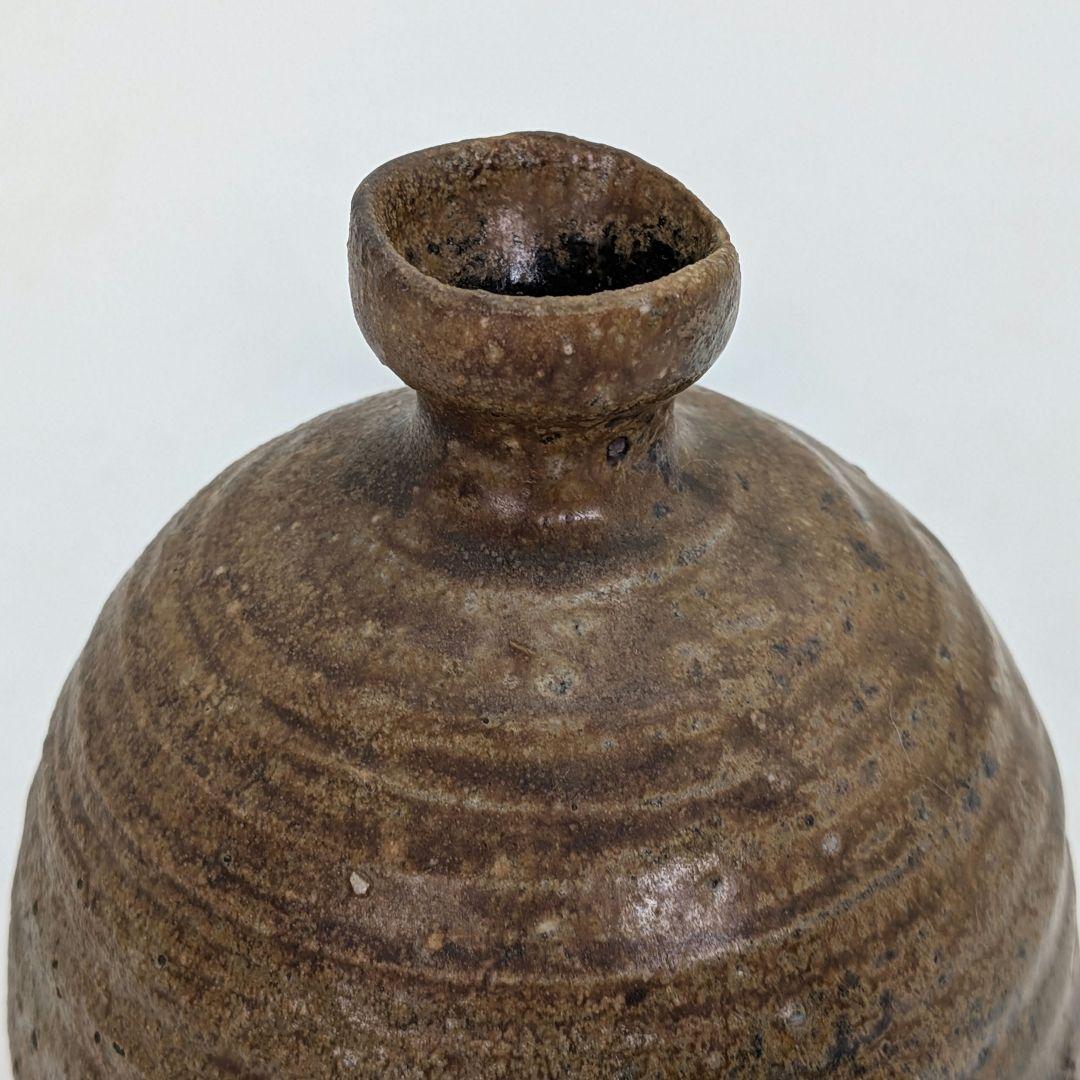 備前市無形文化財 木村玉舟 備前焼 徳利 共箱合布栞 とっくり 酒器 食器 在銘