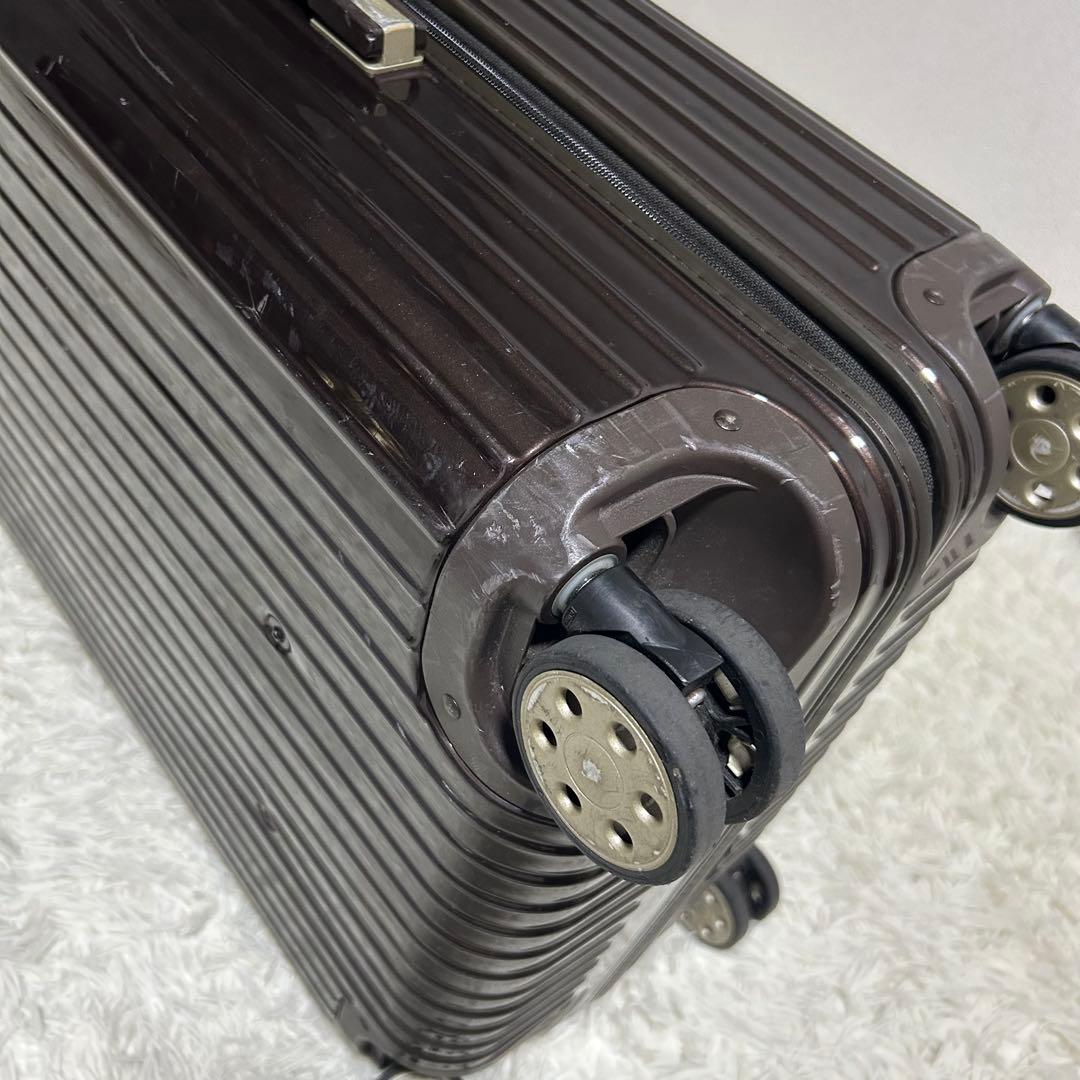 廃盤✨リモワ サルサ デラックス 4輪 TSAロック キャリーケース 52L
