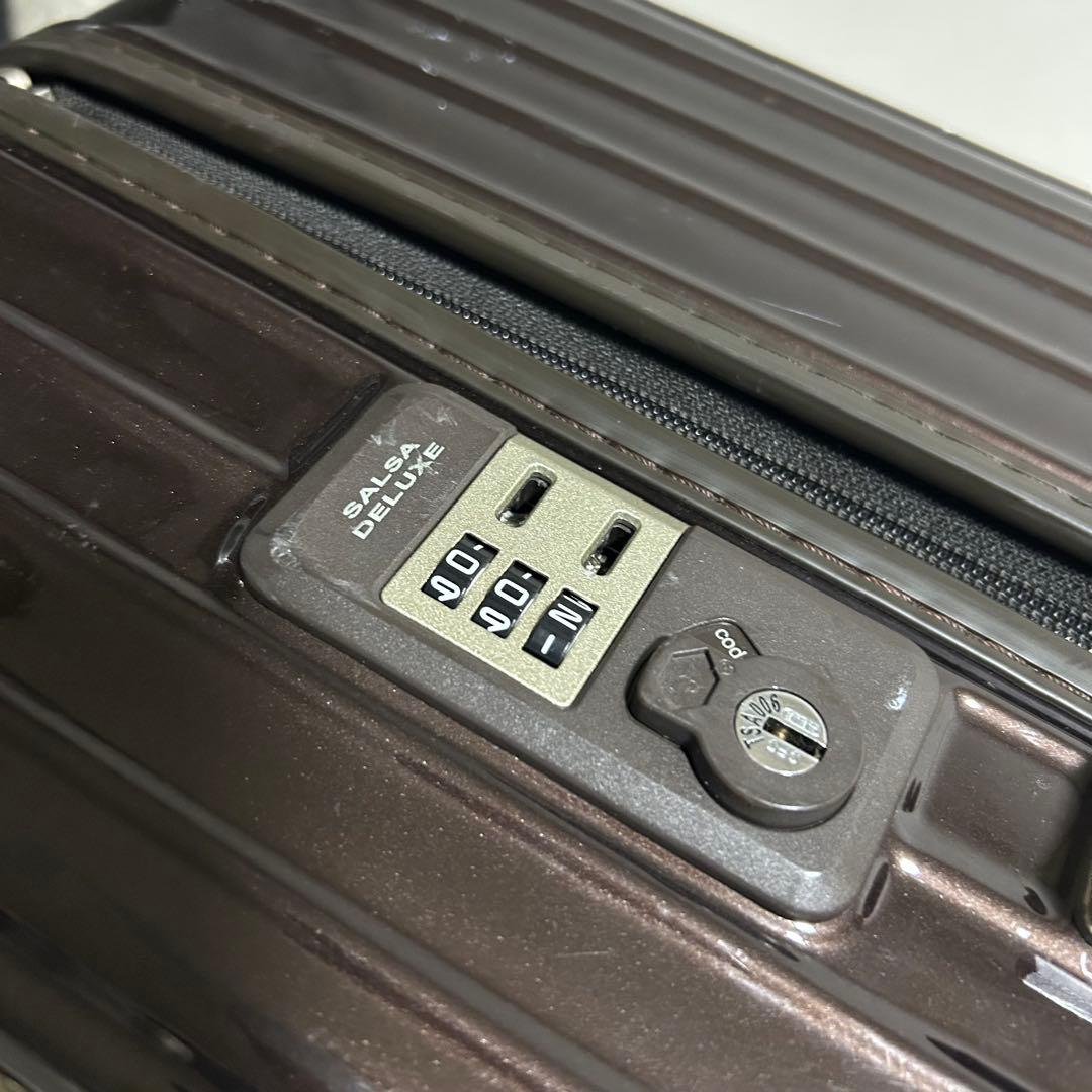廃盤✨リモワ サルサ デラックス 4輪 TSAロック キャリーケース 52L