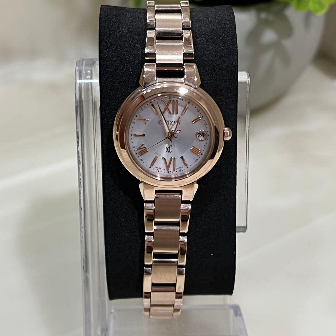 【美品！】CITIZEN XCクロスシー ハッピーフライト エコドライブ デイト