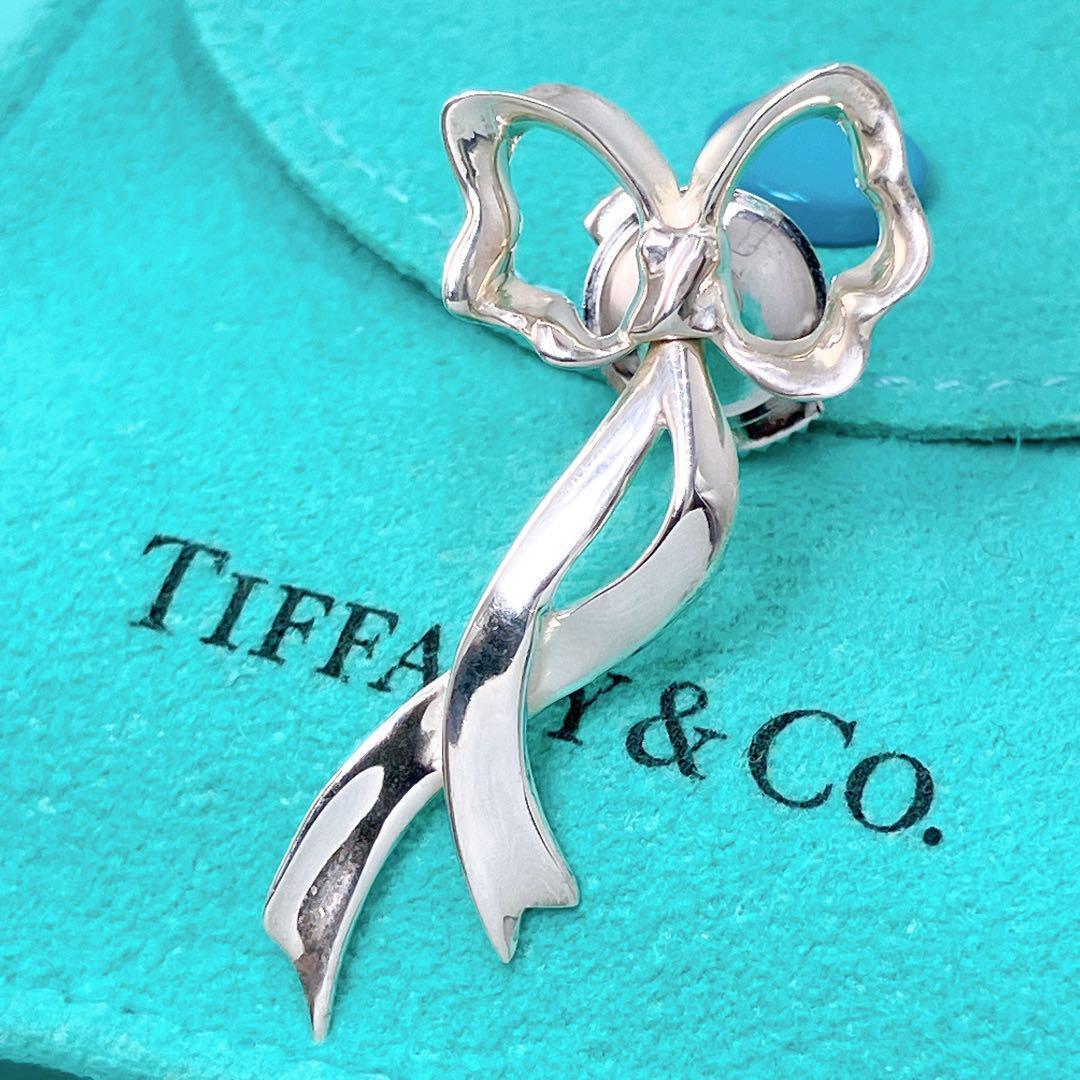 美品 オールドティファニー ピンバッジ ブローチ シルバー925