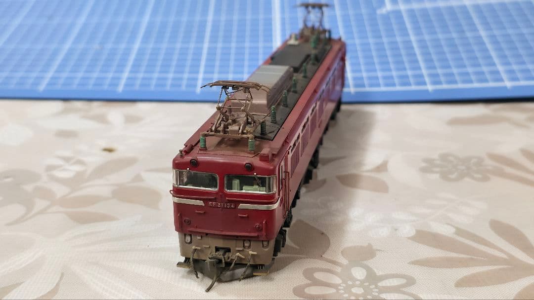 Tomix EF81改軌　13mm ゲージ