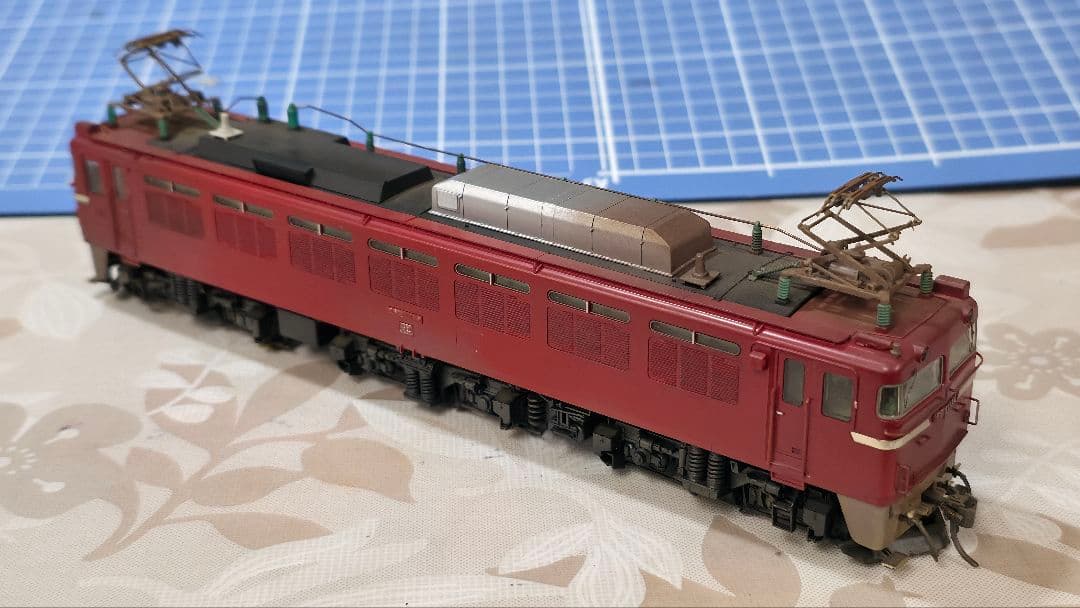 Tomix EF81改軌　13mm ゲージ